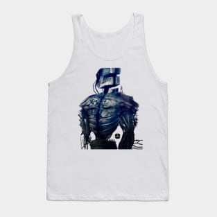 Broken Robot WHITE Tank Top